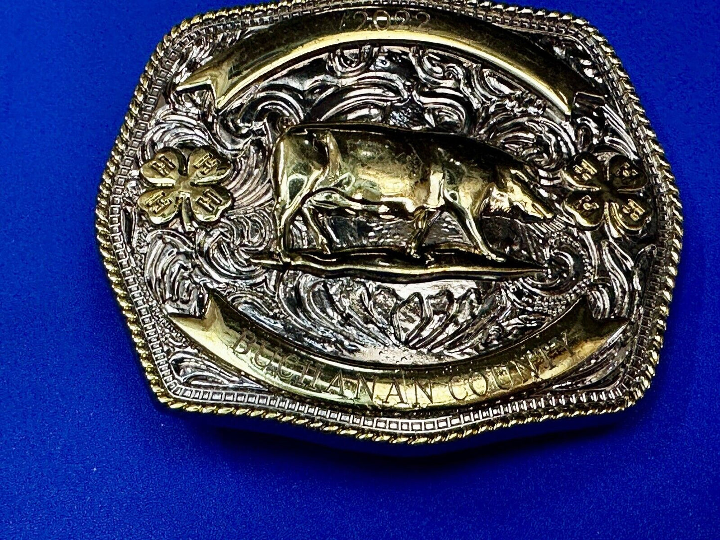 2022 Buchanan County Fair Iowa? Trophy Belt Buckle