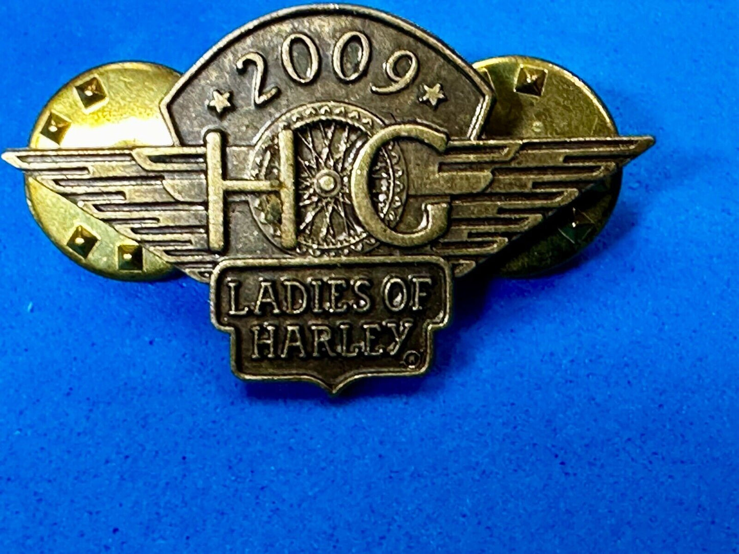 2009 Ladies of Harley Davidson Owners Group HOG Pin for Jacket or Vest