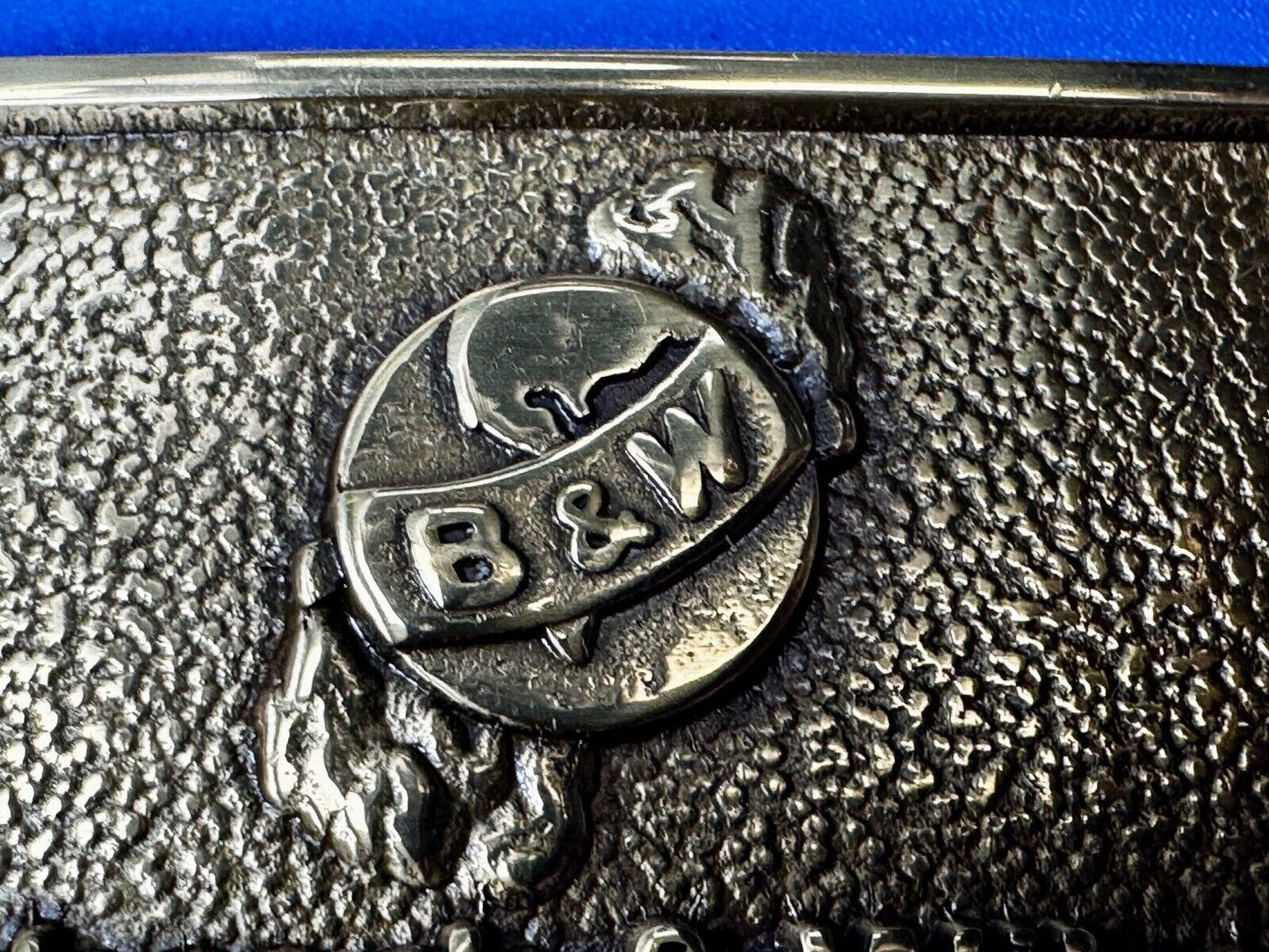 Babcock & Wilcox B&W Construction Co Commemorative NOS Belt Buckle by Jadco