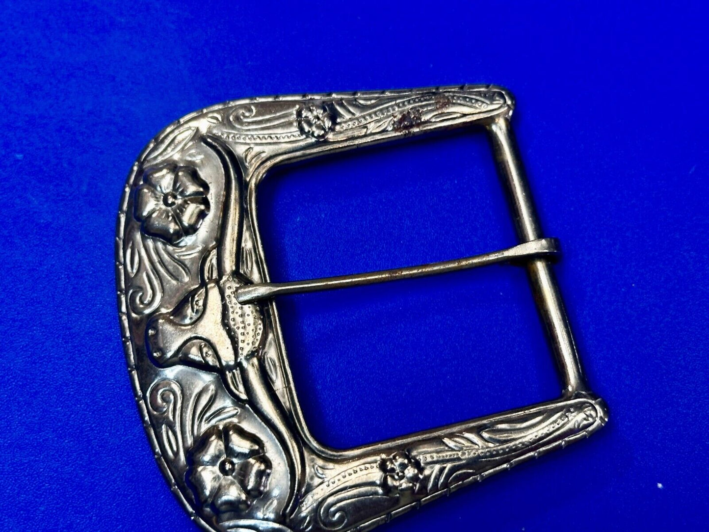 Texas Long Horn Steer Rodeo Cow Ranger Style Replacement Western Belt Buckle