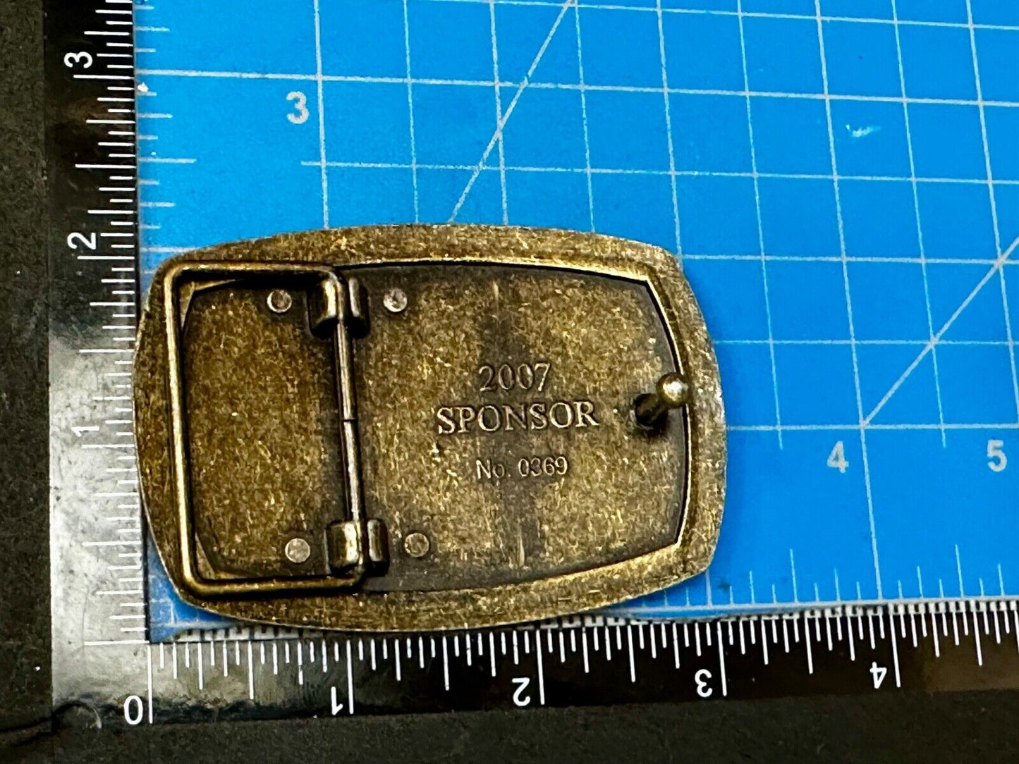 The American Veterans Disabled for life Memorial Commemorative Belt Buckle