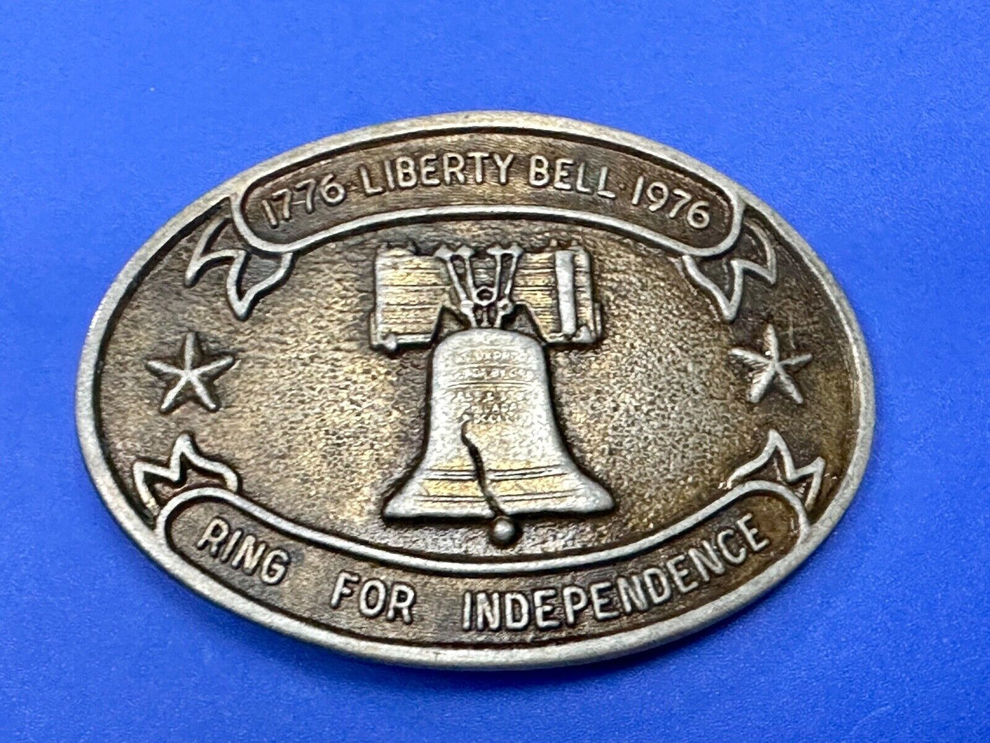1976 Ring For Independence Bicentennial LIBERTY BELL USA belt buckle