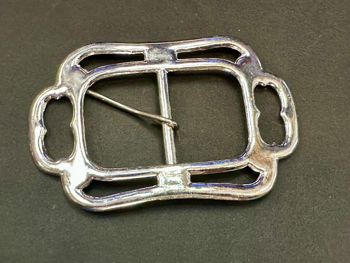 Unique Shape see through Replacement Metal belt buckle