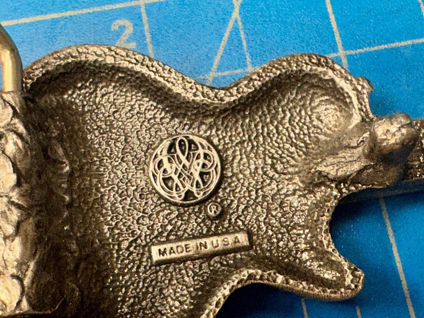 Vintage Chet Adkins Country Gentleman? Electric GUITAR U-96 Bergamot belt buckle