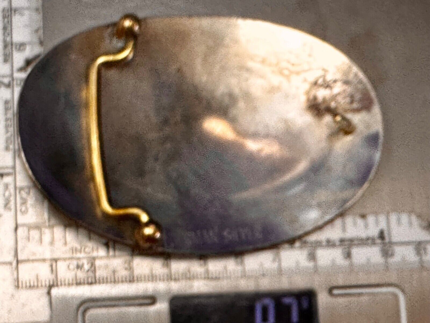 Beautiful Cowboy Ropeing Scene Vintage German Silver Belt Buckle - Awesome Detai