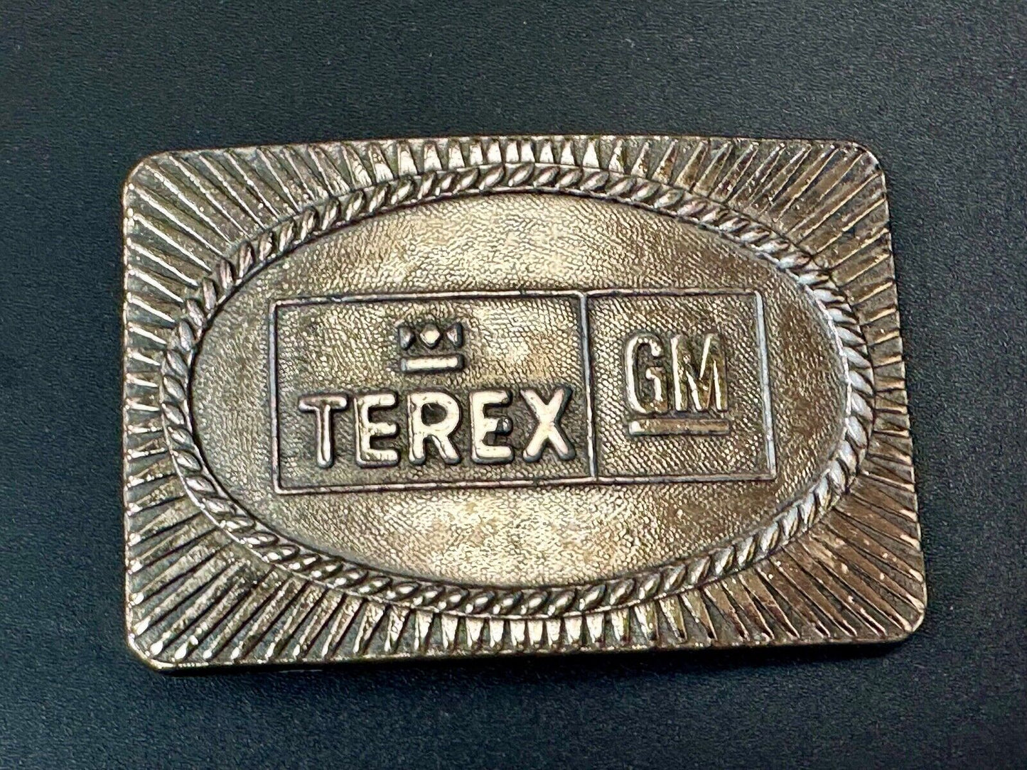Terex General Motors GM Construction Machinery Bulldozer Tractor Belt Buckle