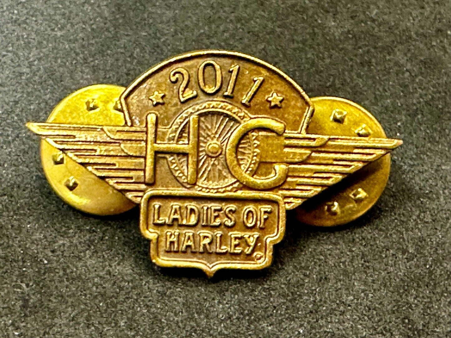 2011 Ladies of Harley Davidson Owners Group HOG Pin for Jacket or Vest