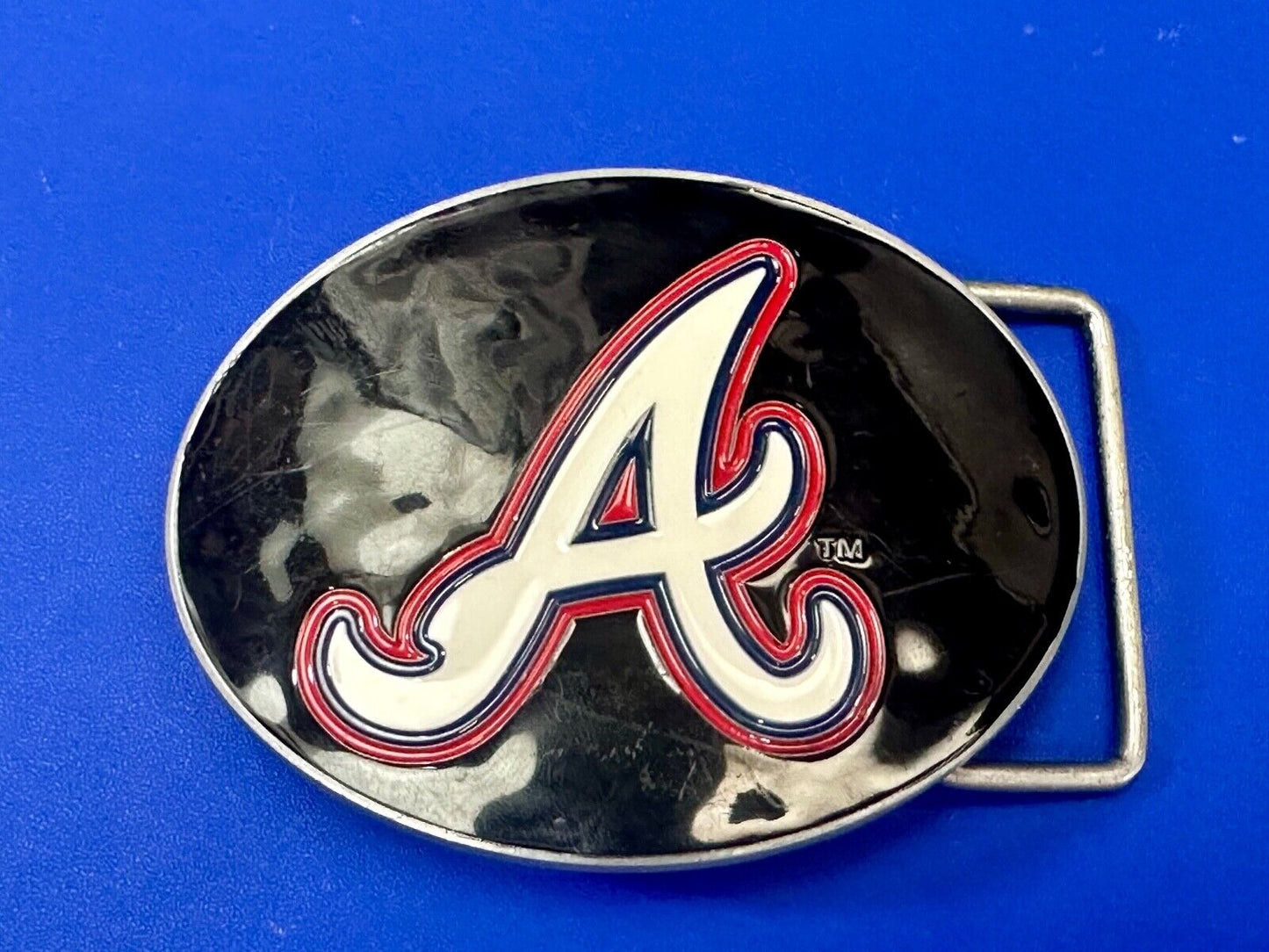 Atlanta Braves Baseball Team Emblem Mlbp 2011 Belt Buckle By Siskiyou Sports