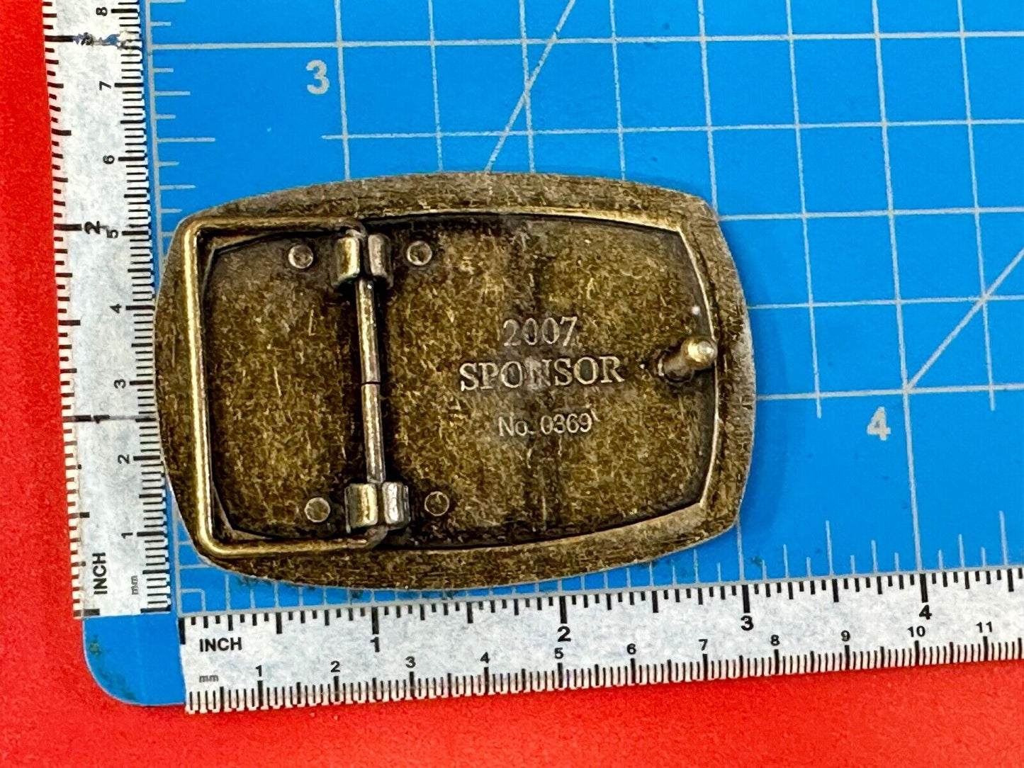 Their Courage Endures American Veterans Disabled for Life Memorial Belt Buckle