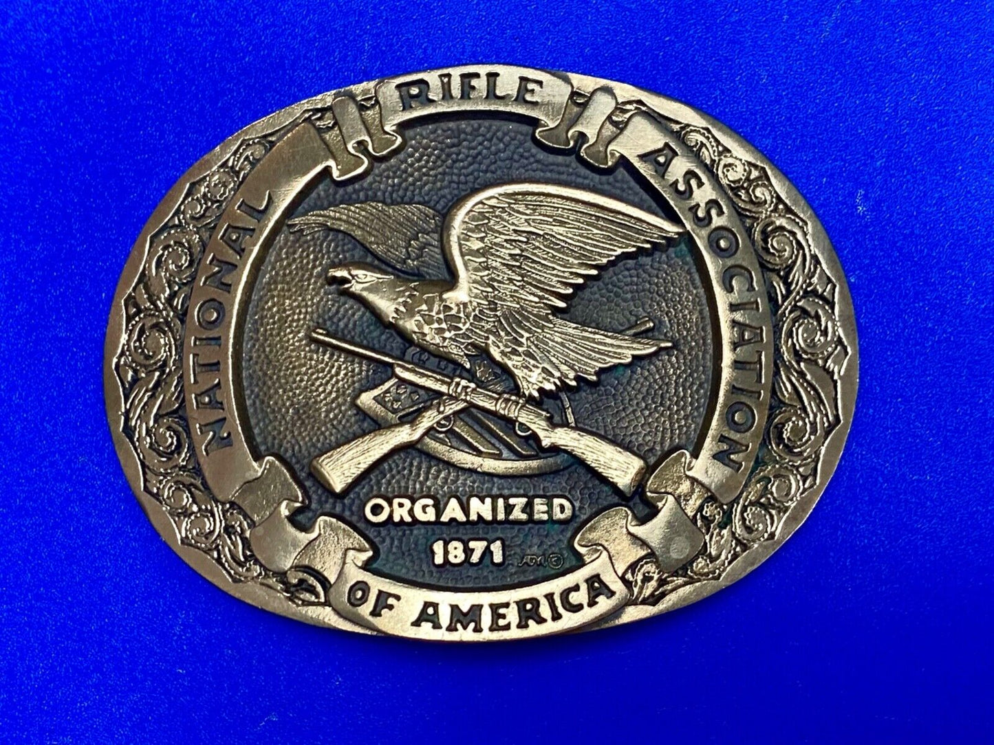 Award Design Medals - National Rifle Assn. Gun Rights 2nd amendment Belt Buckle
