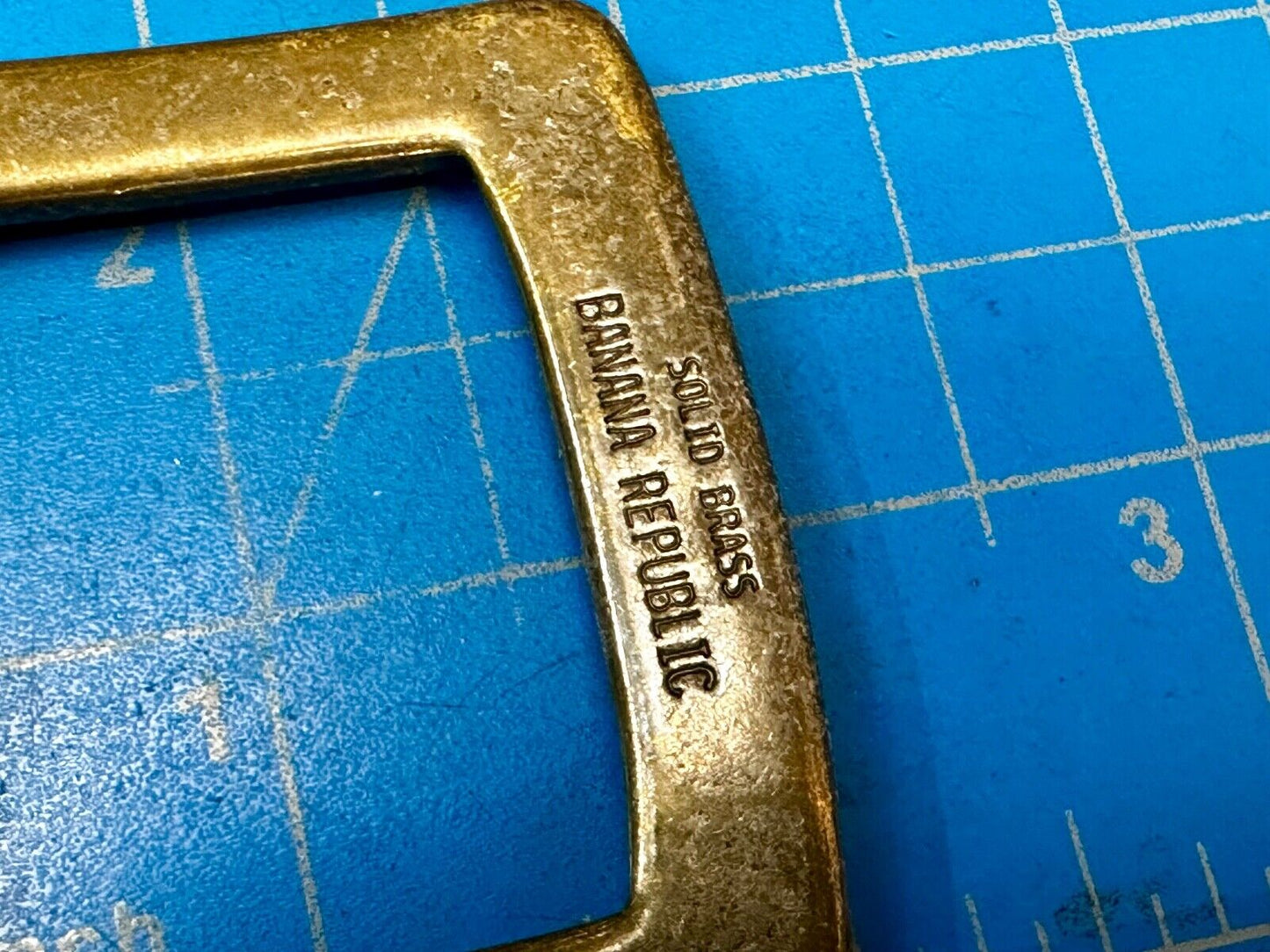 Banania Republic replacement Solid Brass Belt Buckle