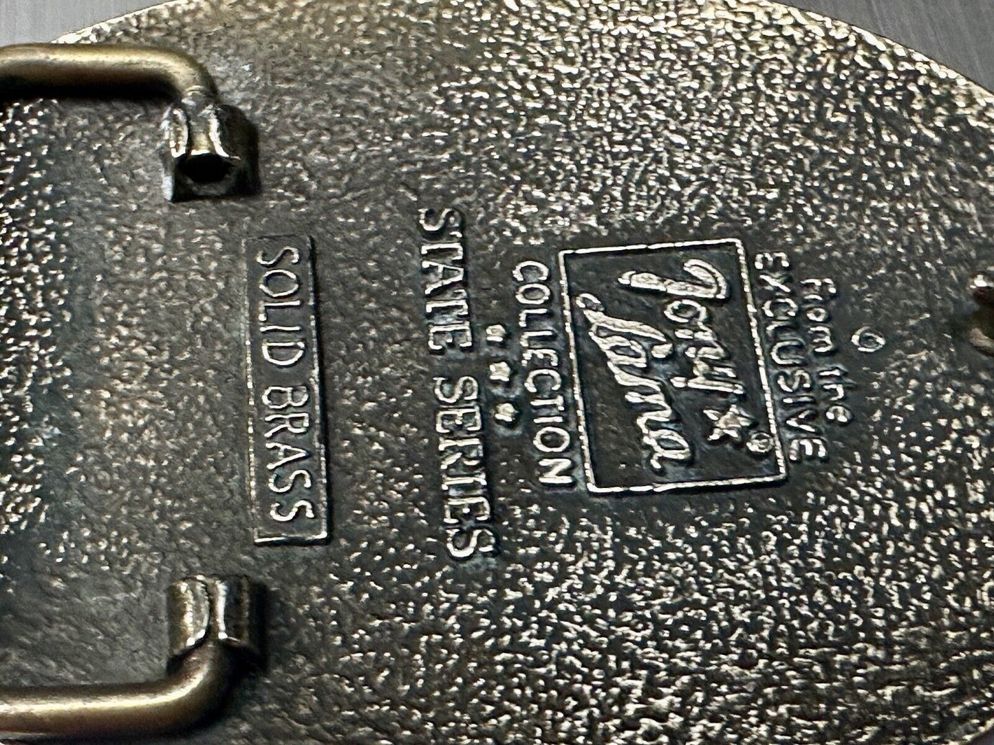 The Great State of Texas, Lone Star - Tony Lama Collection western belt buckle