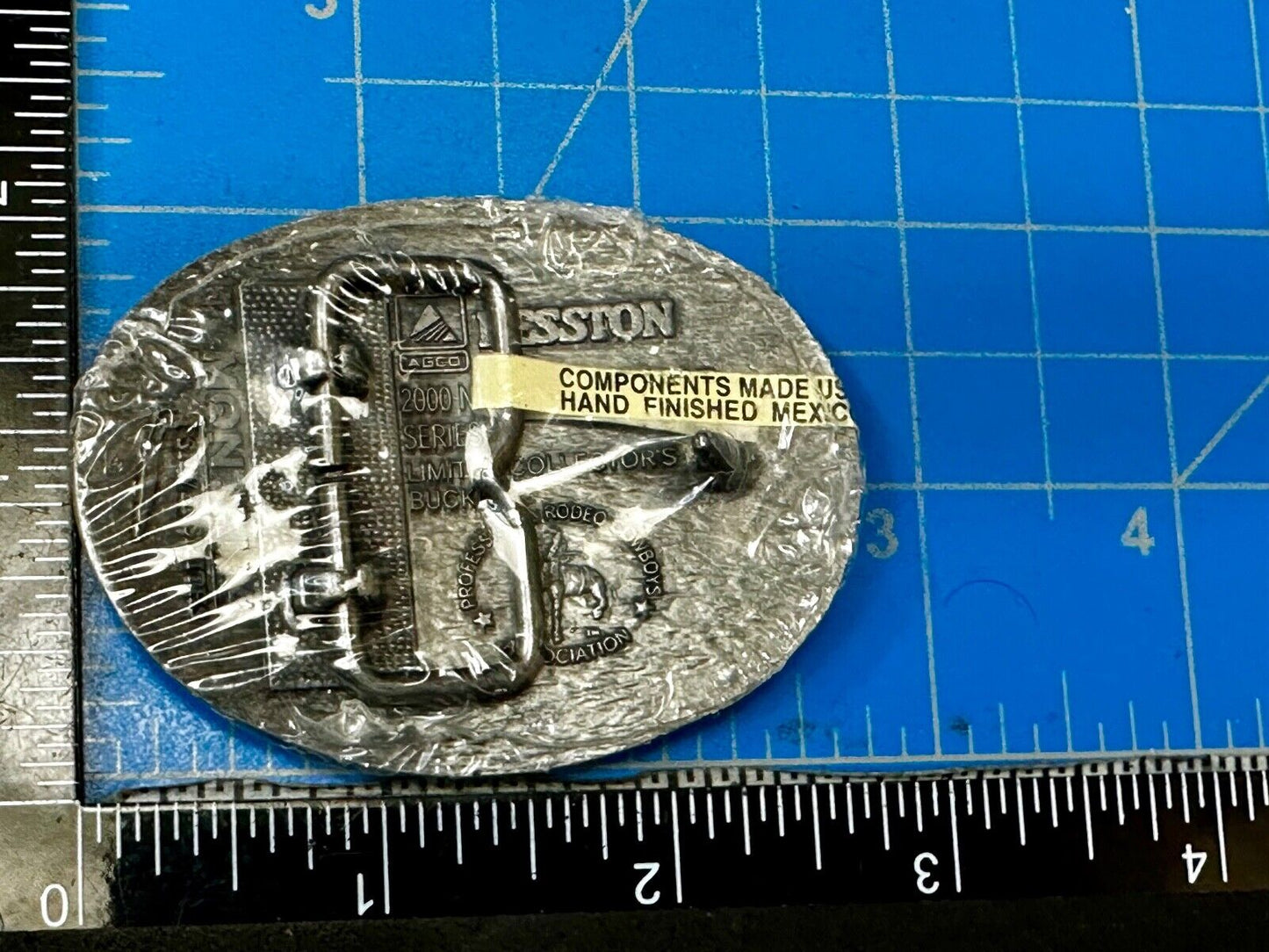2000 NFR National Finals Rodeo NOS Youth Size Montana Silversmiths Belt Buckle