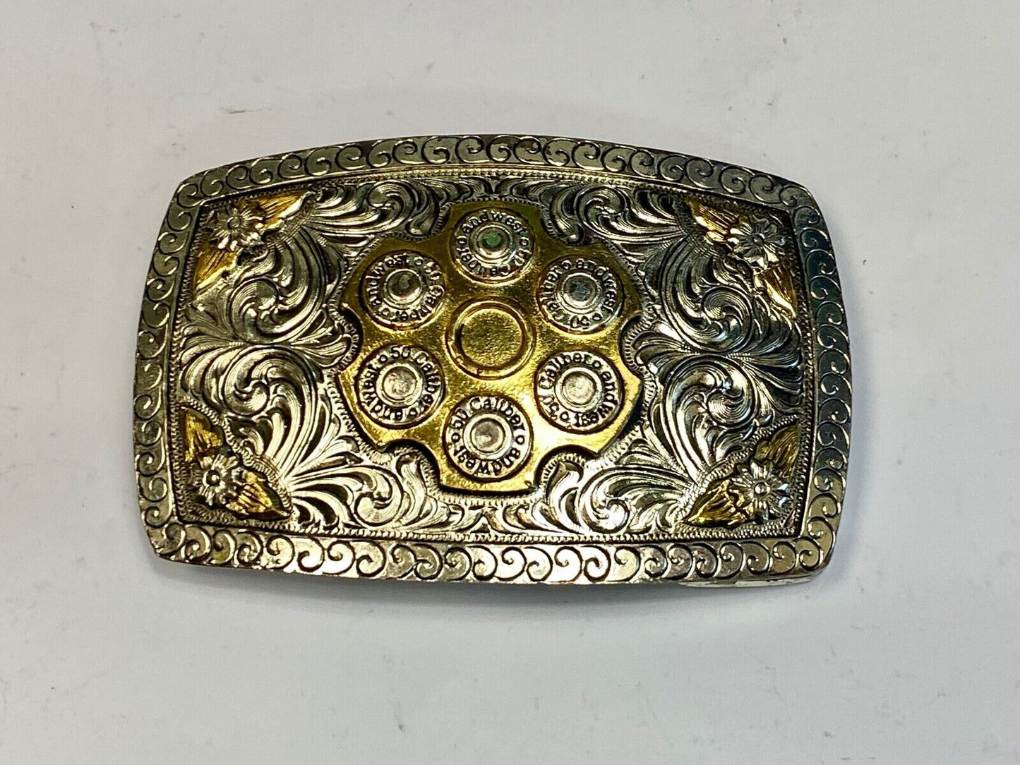 50 & 60 Caliber Unique Semi-Automatic Sniper Rifles Sub Machine Gun Belt Buckle
