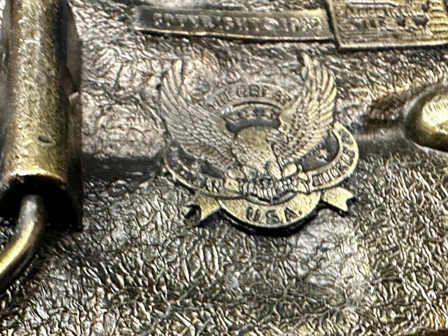 The Right To Keep and Bear Arms Article II VTG 1982 Great American Belt Buckle