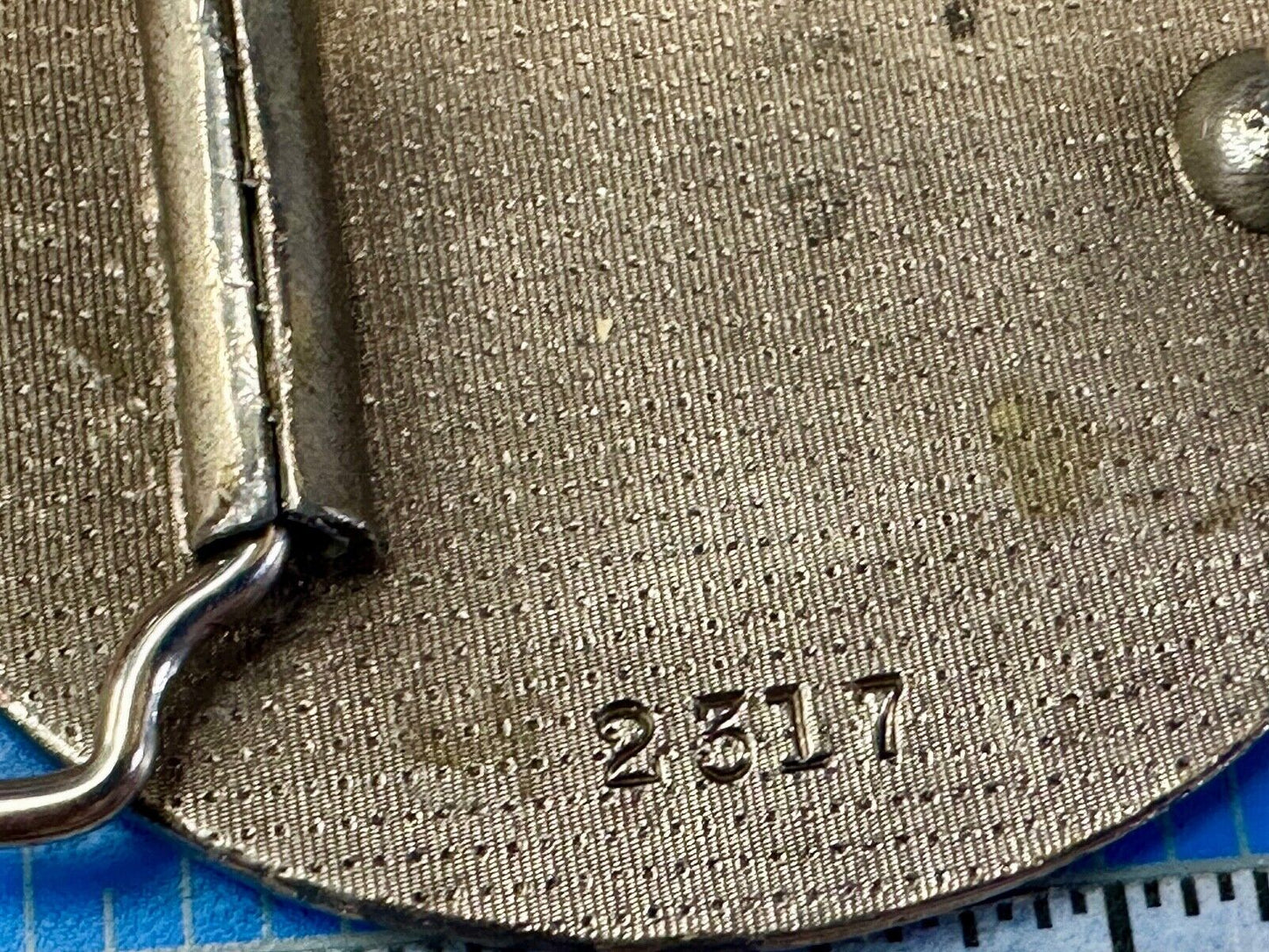The Harvest is plentiful but the workers are few Farming belt buckle