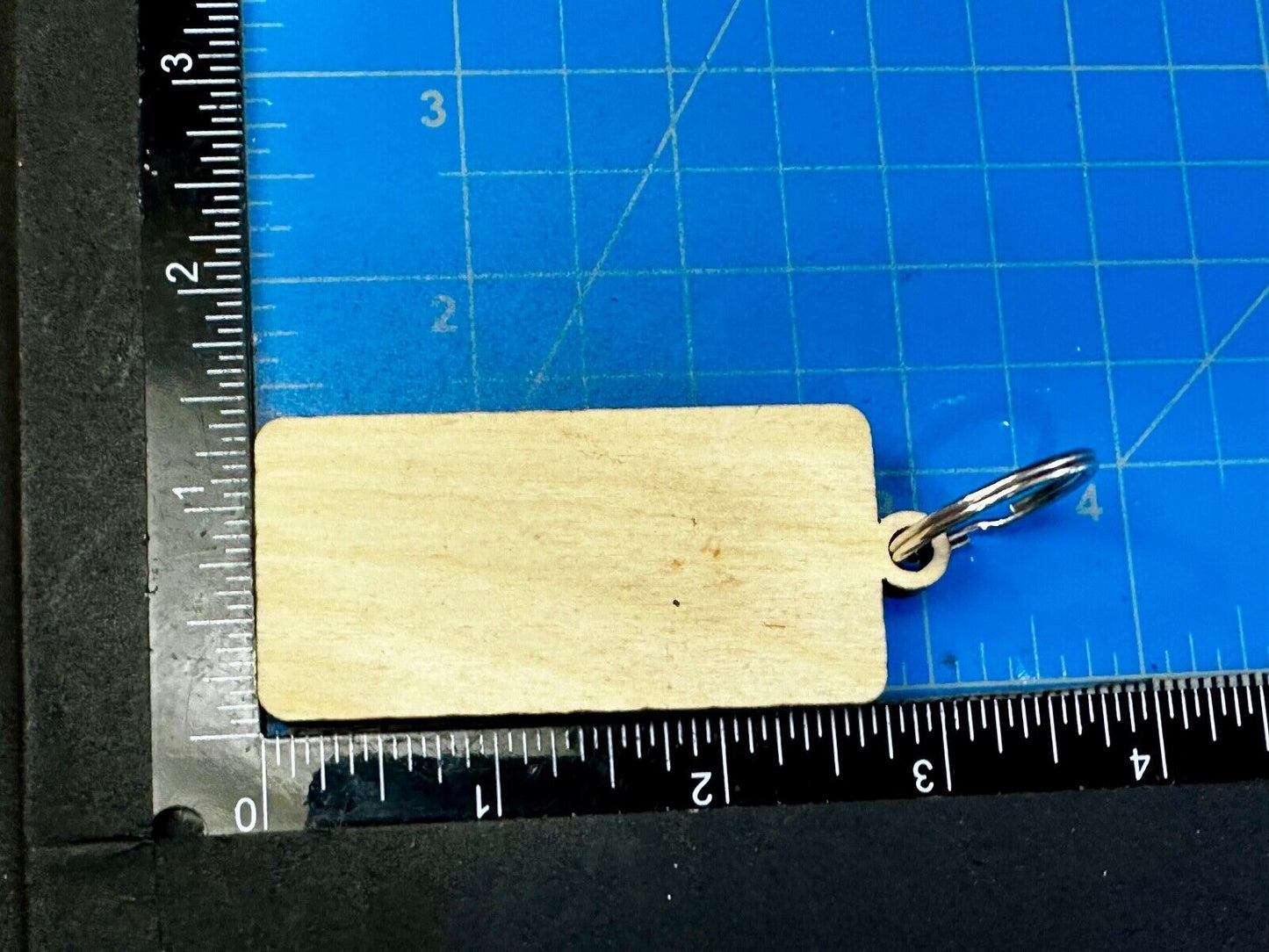 The Upside Down Promo Wood Keychain - Key Ring Chain