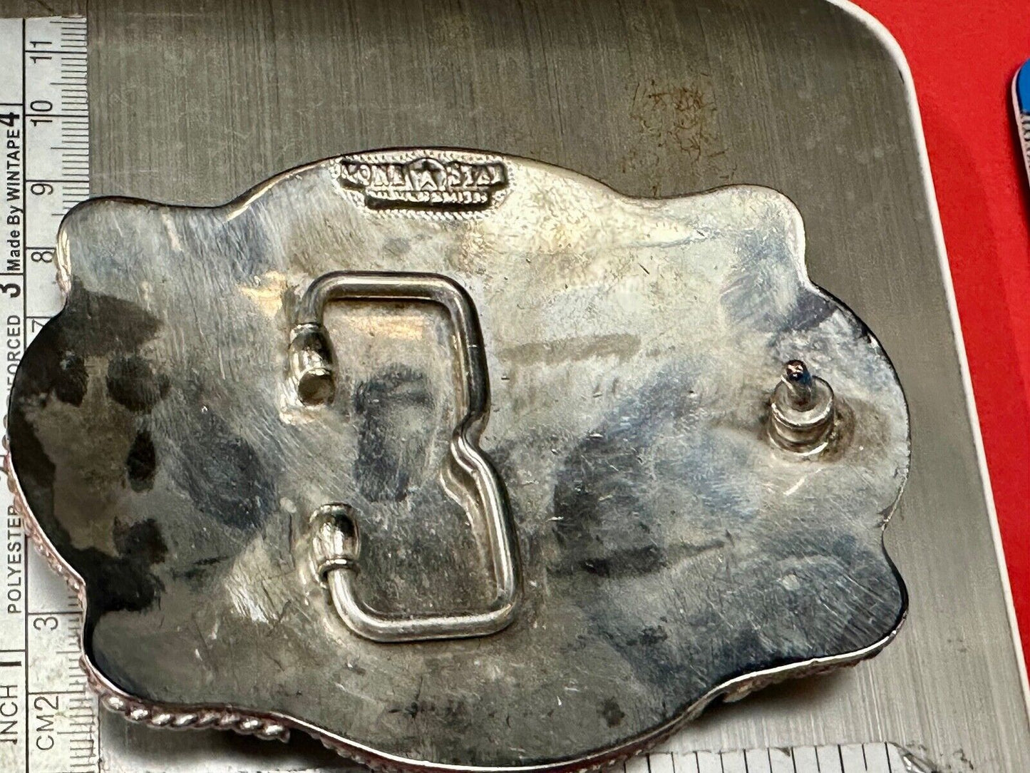 2006 CHAMPION WSHSRA State Finals Trophy belt buckle by Lone Star Silversmiths