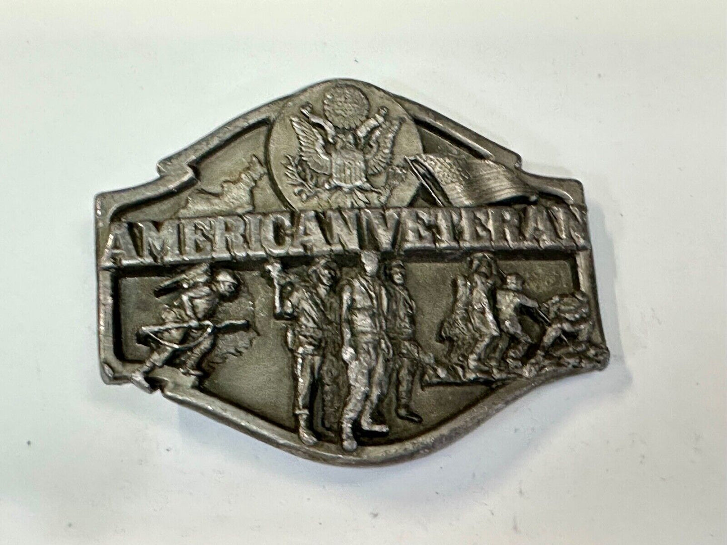 The American Veteran - Vintage 1988 Siskiyou Limited belt buckle Thank you