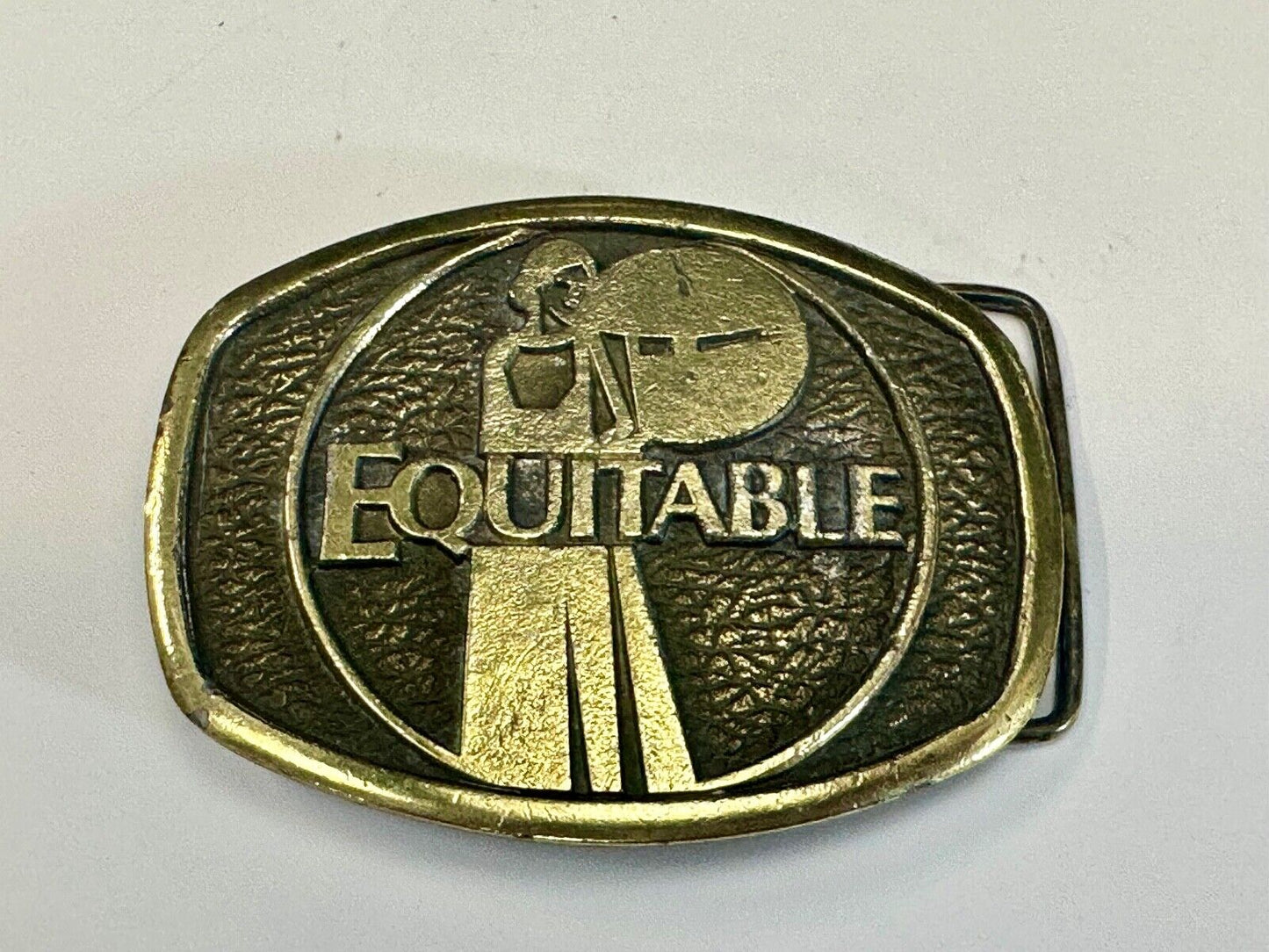 Vintage Belt Buckle Deco Equitable by Wyoming Studio Art Works