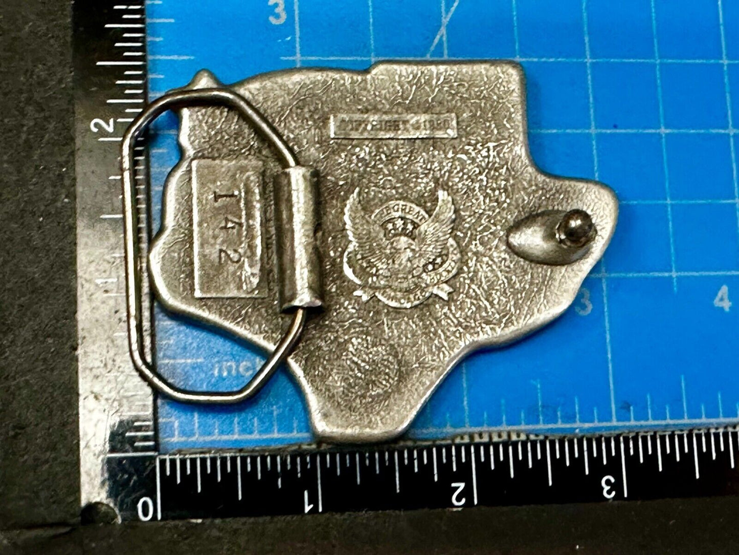 Texas Lone Star State Oil Guns Longhorn by The Great American Belt Buckle Co