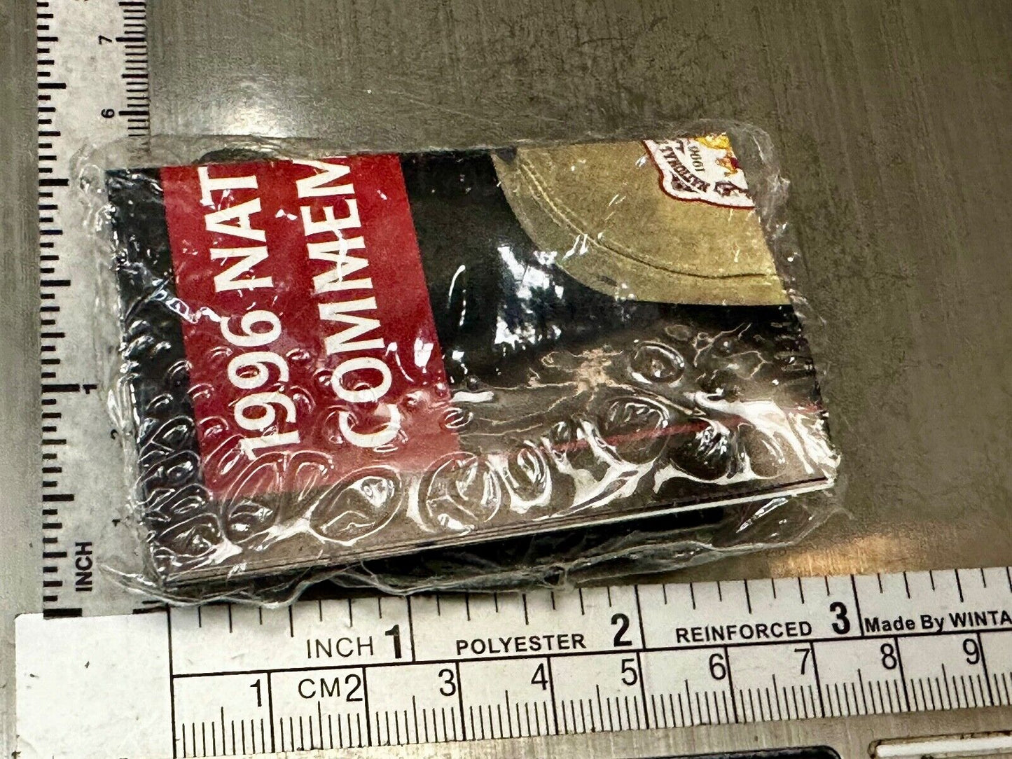 1996 NFR National Finals Rodeo NOS Youth Size Western Belt Buckle
