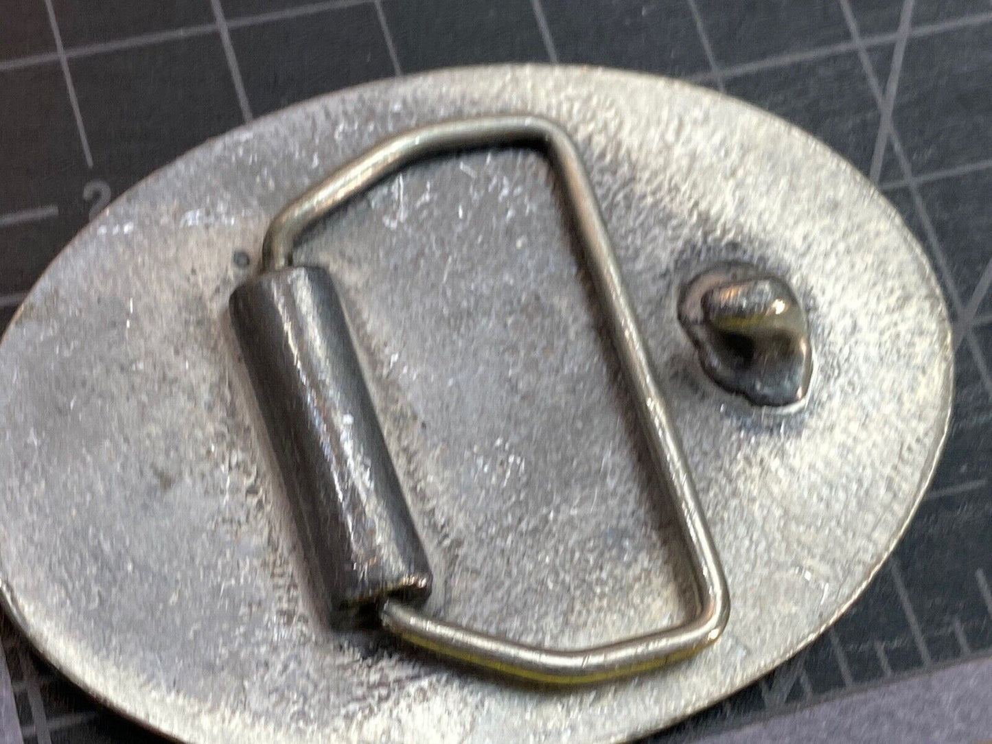 Tenneco Minerals 1989 Gold Strike Belt Buckle - St George Utah