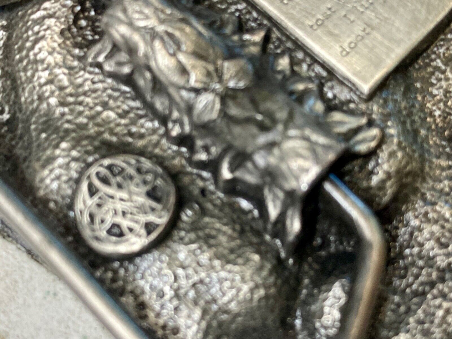 The Flame of Freedom - Statue of Liberty commemorative 1985 bergamot belt buckle