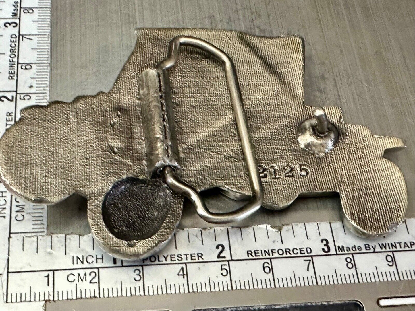 vintage Car Collectors Auto 30's? Cutout car shaped belt buckle