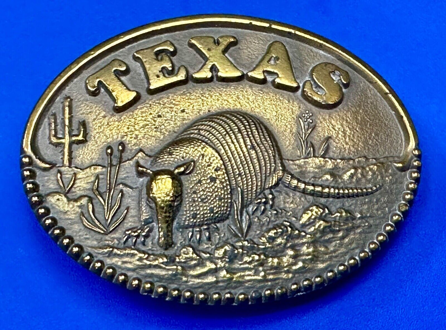 The Great State of Texas - Xalcaco T-17 Vintage belt buckle