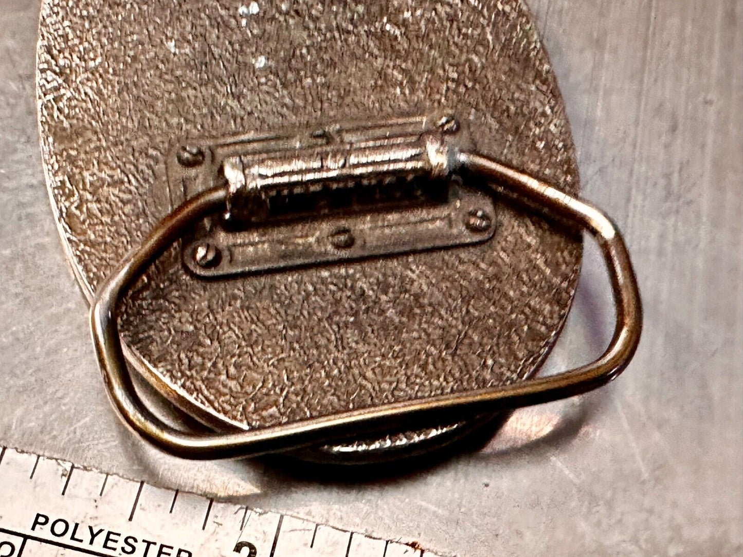 1992 Bass Anglers Sportsman Society Club 25th Anniversary Fishing Belt Buckle