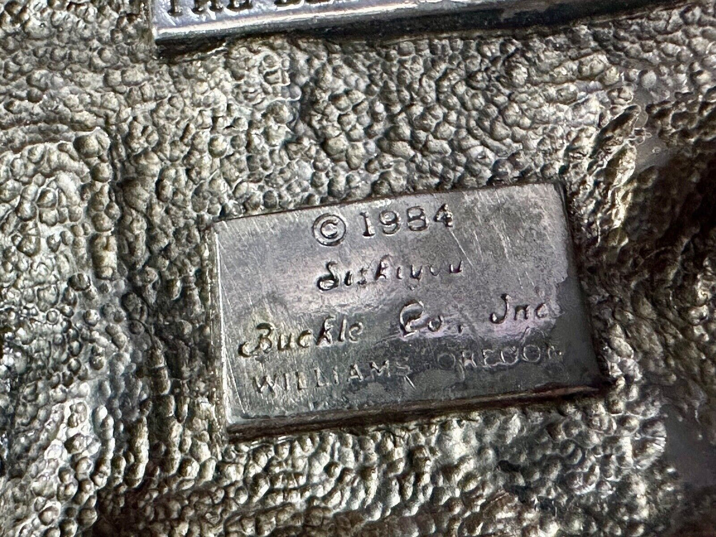 The American Farmer - Best in the World Im proud to be a farmer Vtg belt buckle