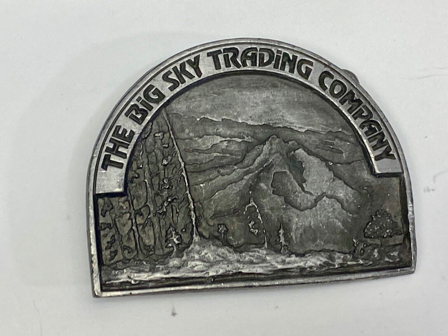 The Big Sky Trading Company Belt Buckle By La Verla Bloomington Indiana