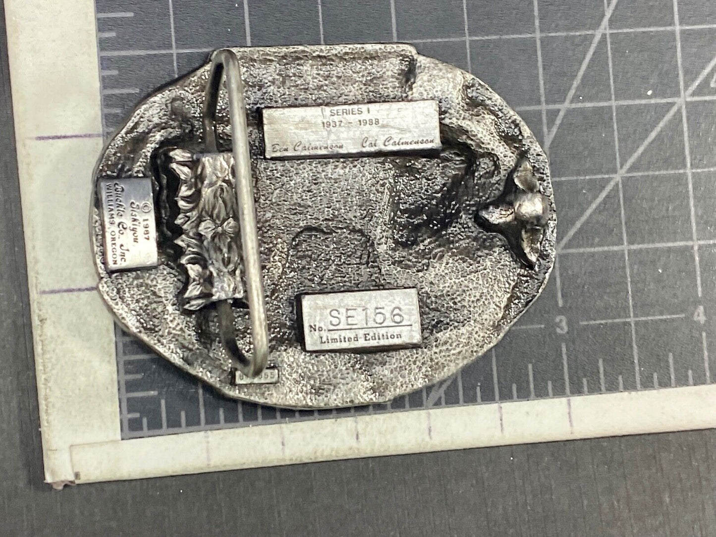 1988 Tisco Tractor Implement Supply Agriculture Farm Tools 51 Year Belt Buckle