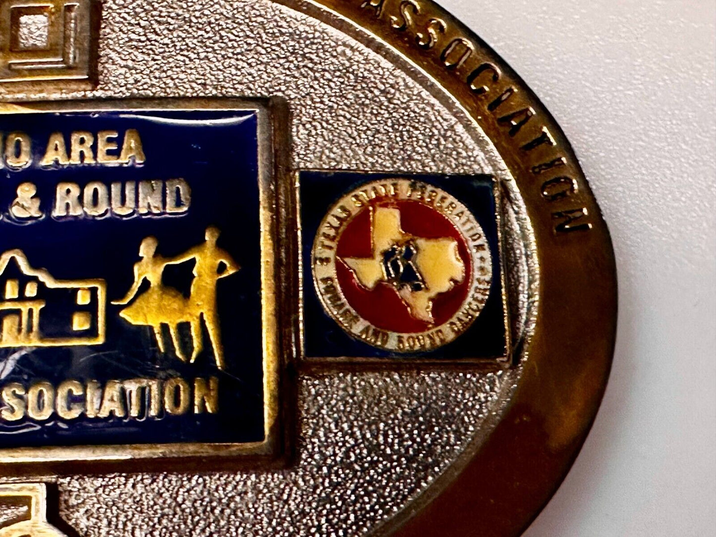 Belt Buckle square-dance