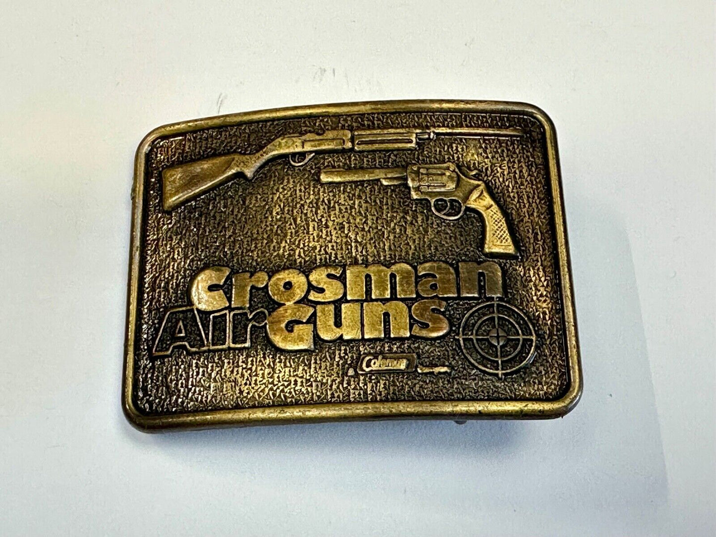 Vintage Crossman Air Guns Vintage Belt Buckle By Coleman Made by Century Canada