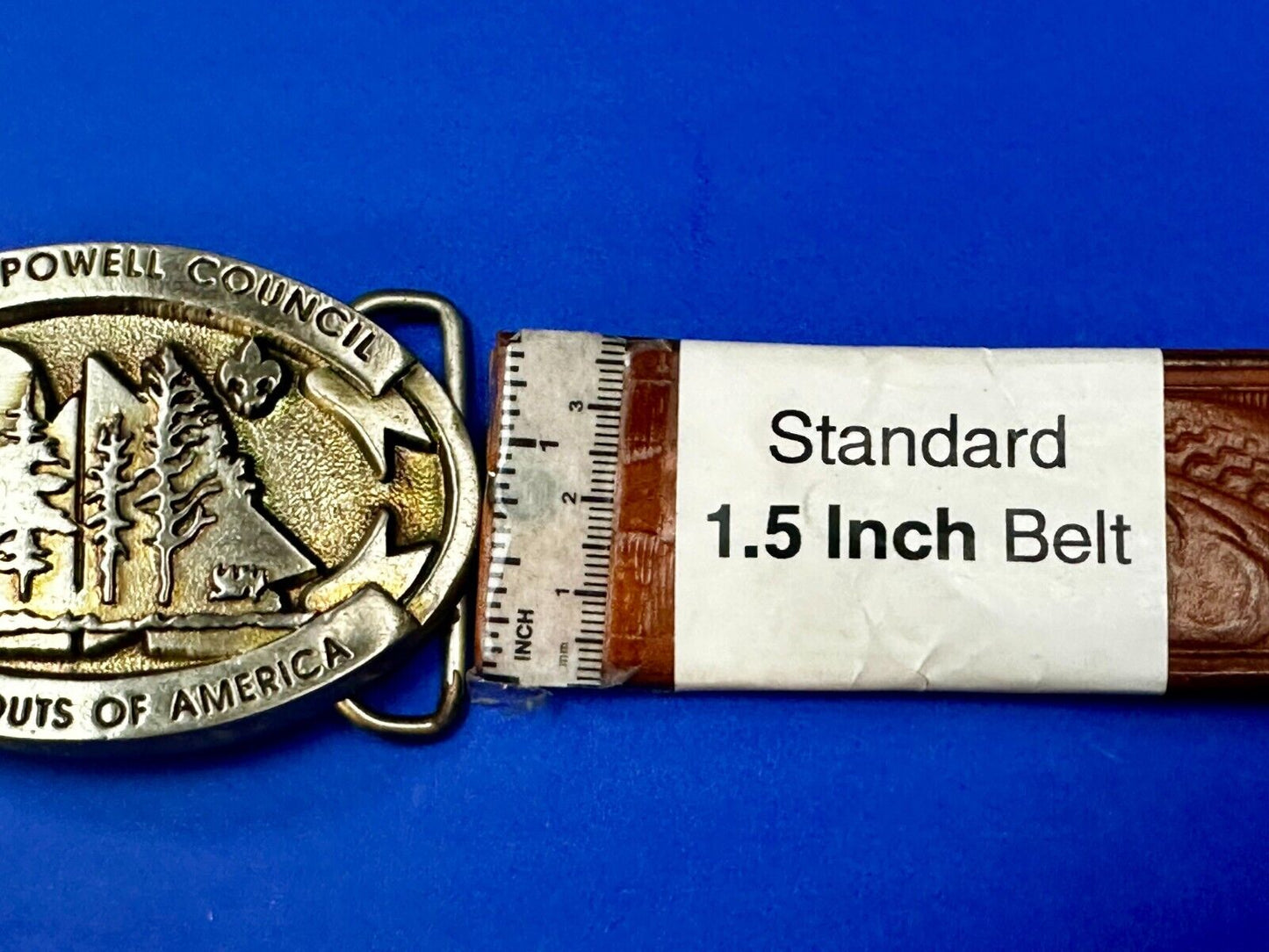 Baden Powell Council Binghamton, NY BSA Boy Scouts of America Belt Buckle