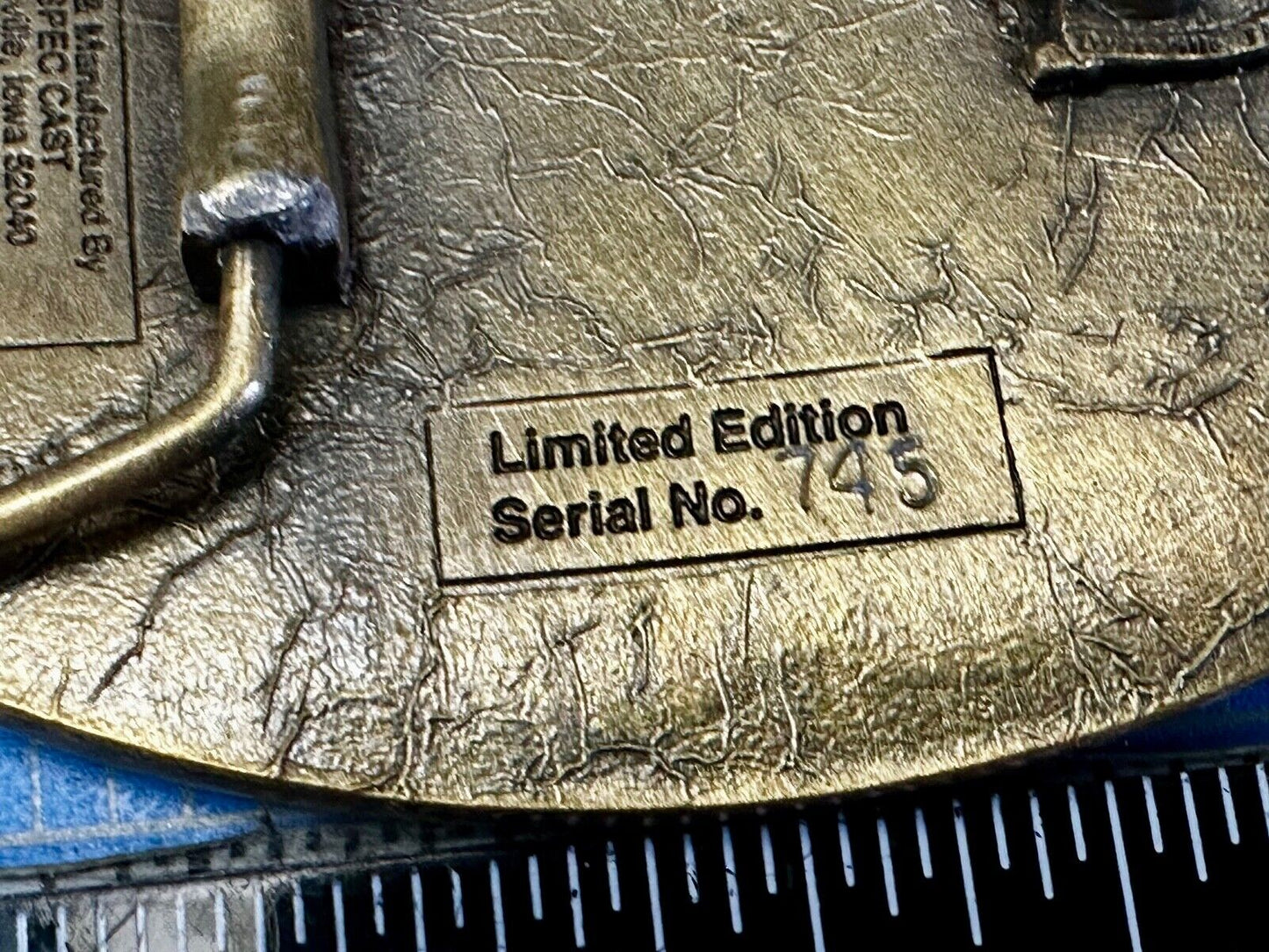 TISCO Tractor Implement Supply Replacement Parts 64 years, 2001 Belt Buckle