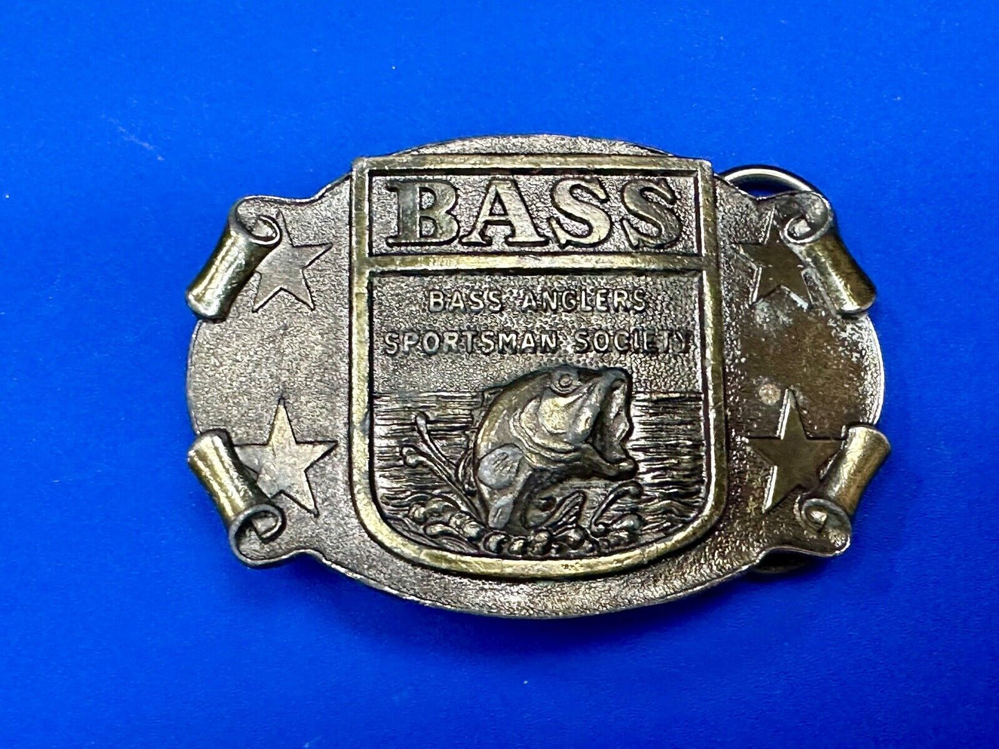 BASS Fishing Anglers Sportsman's Society Club 0 Great American Belt buckle Co