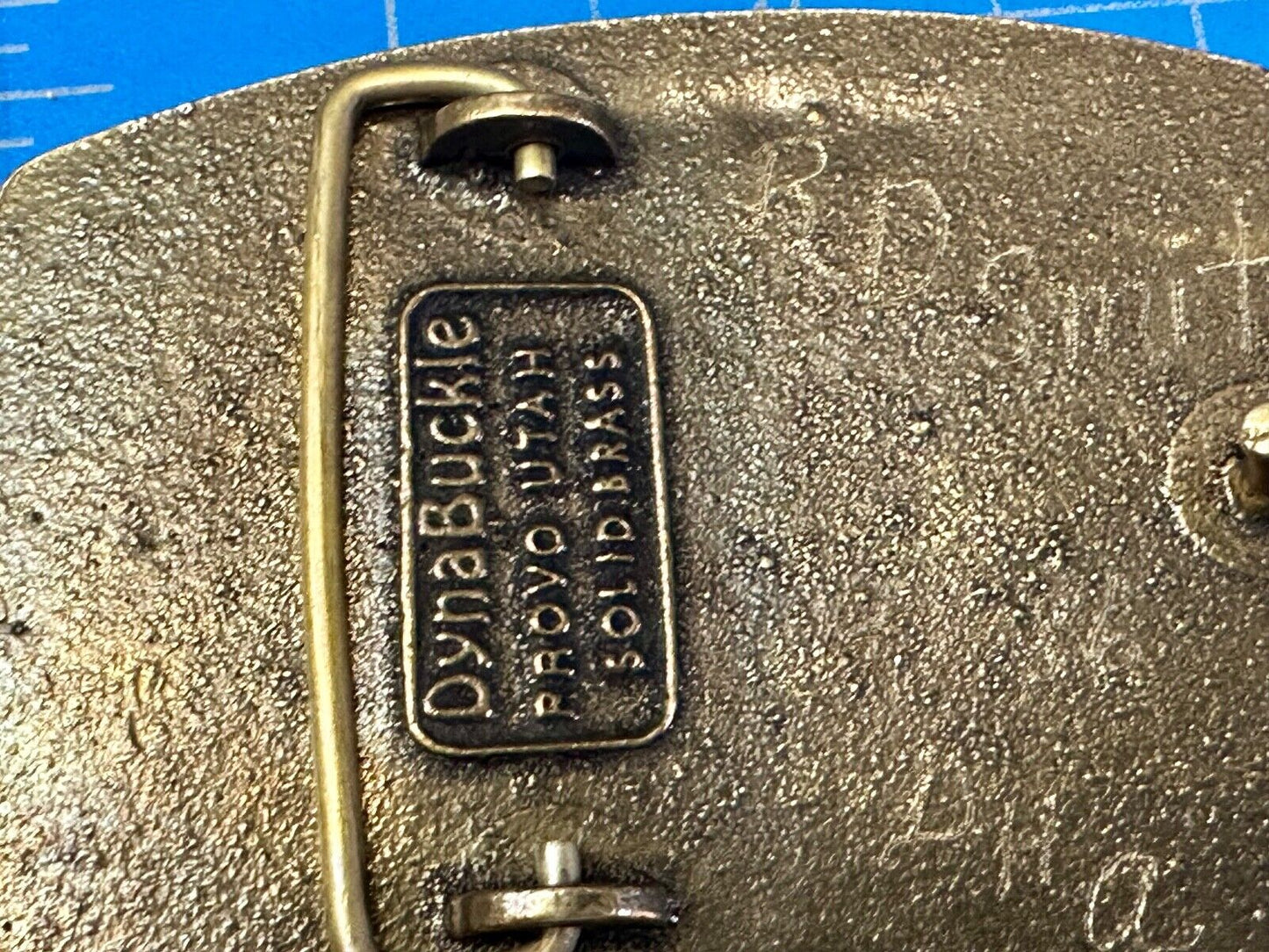 Union Pacific Railroad Train Carmen Training Solid Brass dynabuckle Belt Buckle