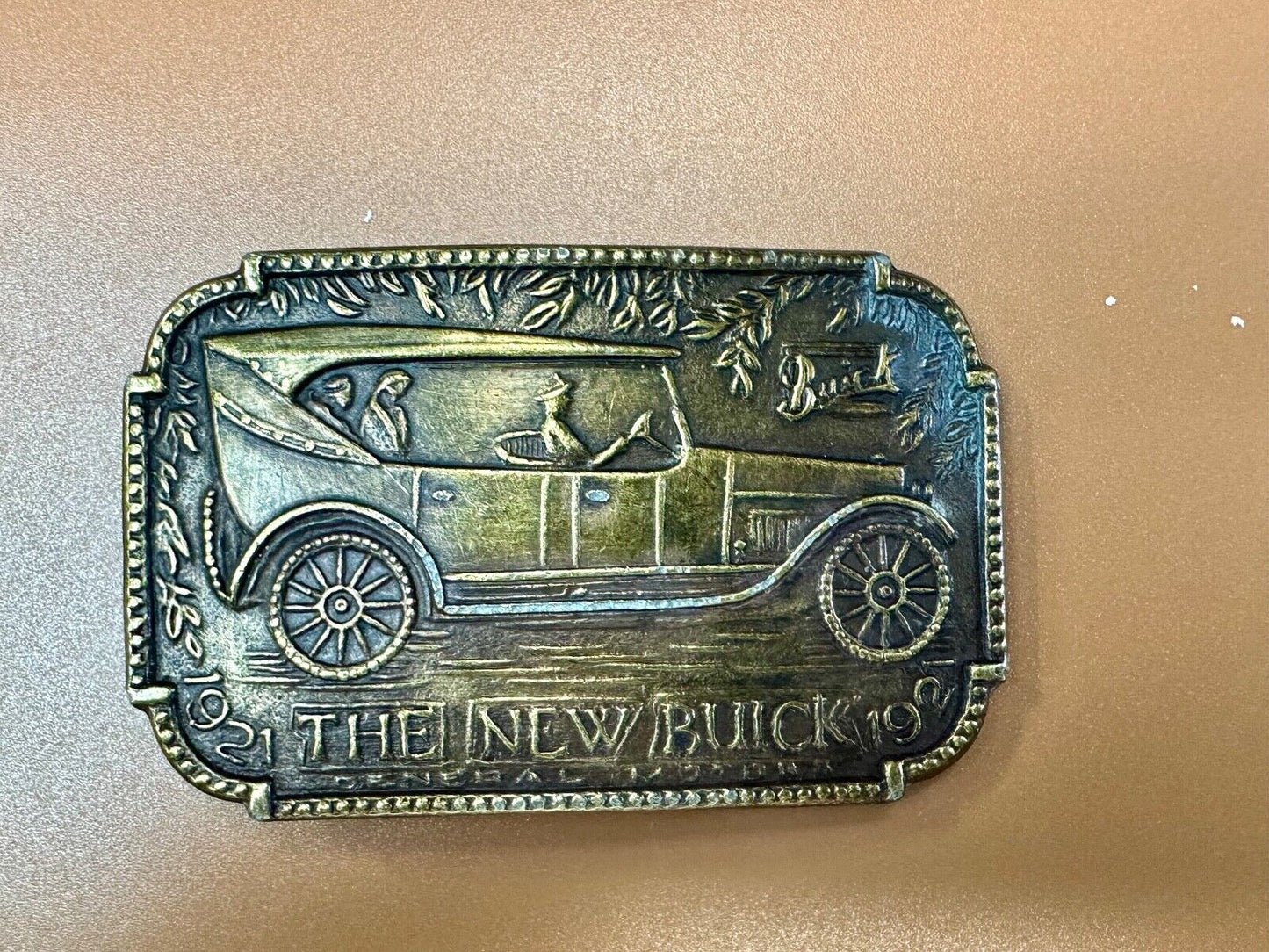 The New Buick vintage belt buckle for auto car truck collectors dealers