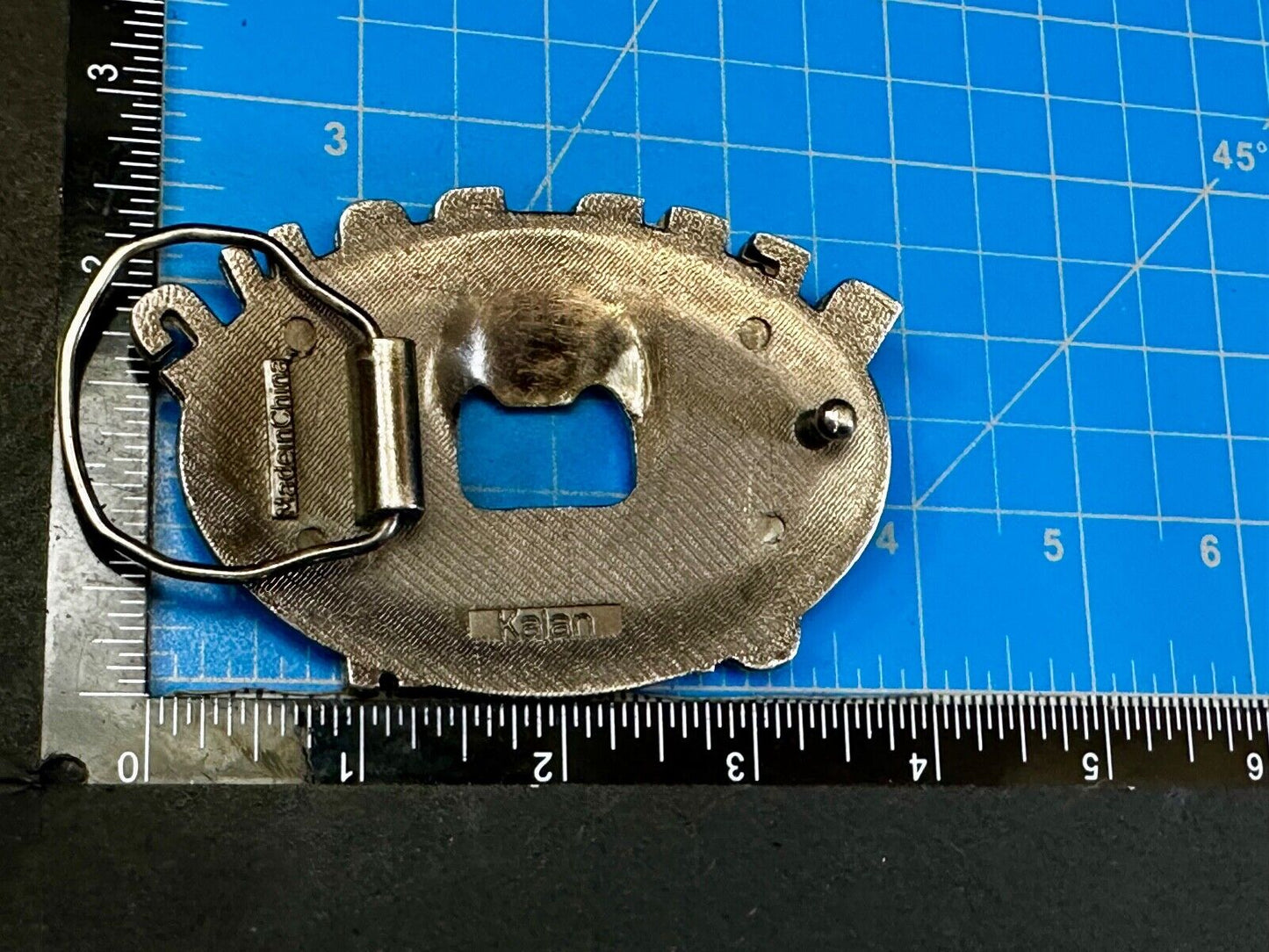 Beer Pong Champ! Vintage Bottle Opener & Belt Buckle by Kalan
