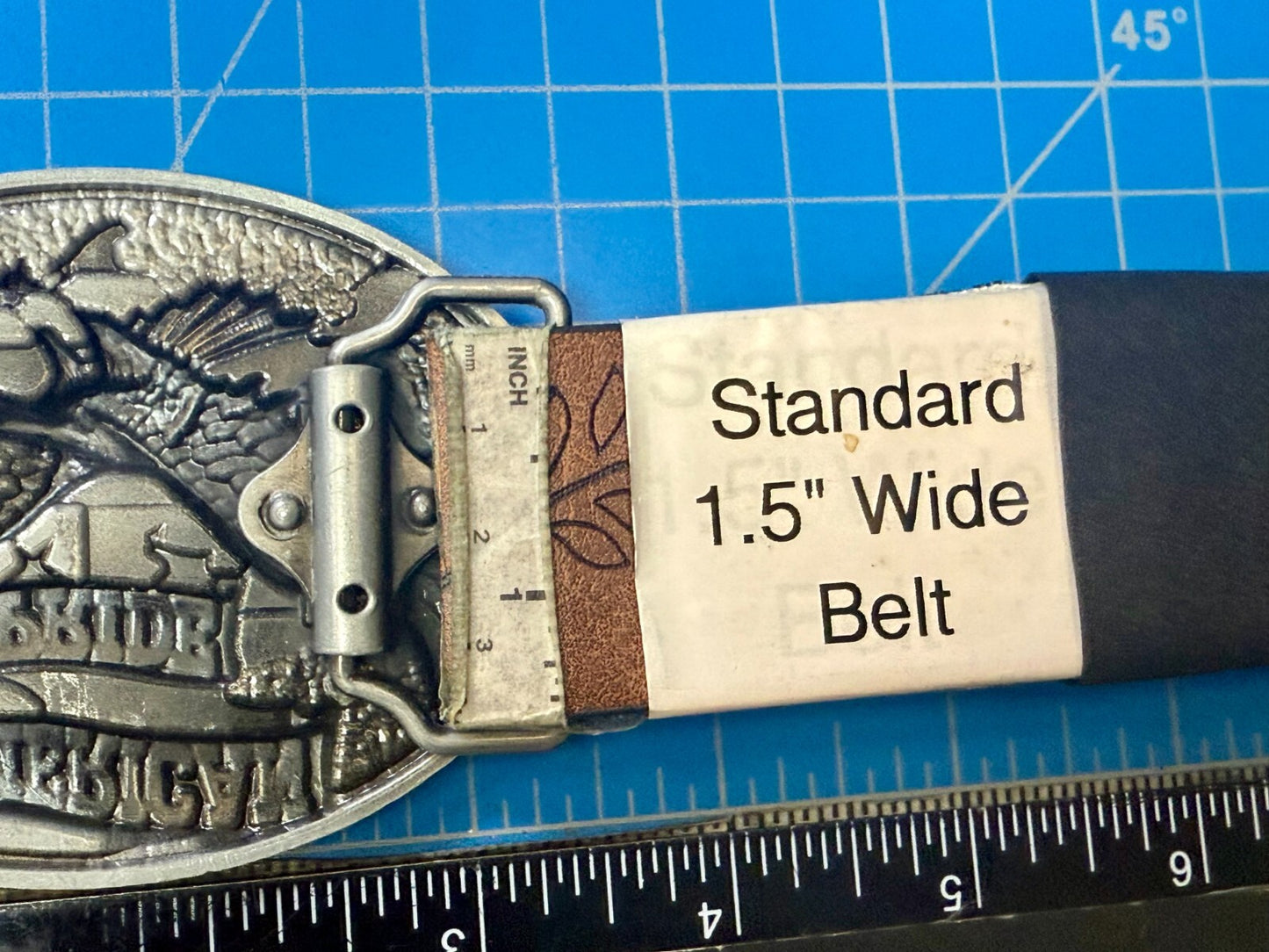 American Pride - Patriotic USA United States Flag and Eagle Belt Buckle