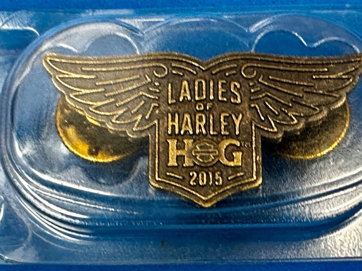 2015 Ladies of Harley Davidson Owners Group HOG NOS Pin for Jacket or Vest