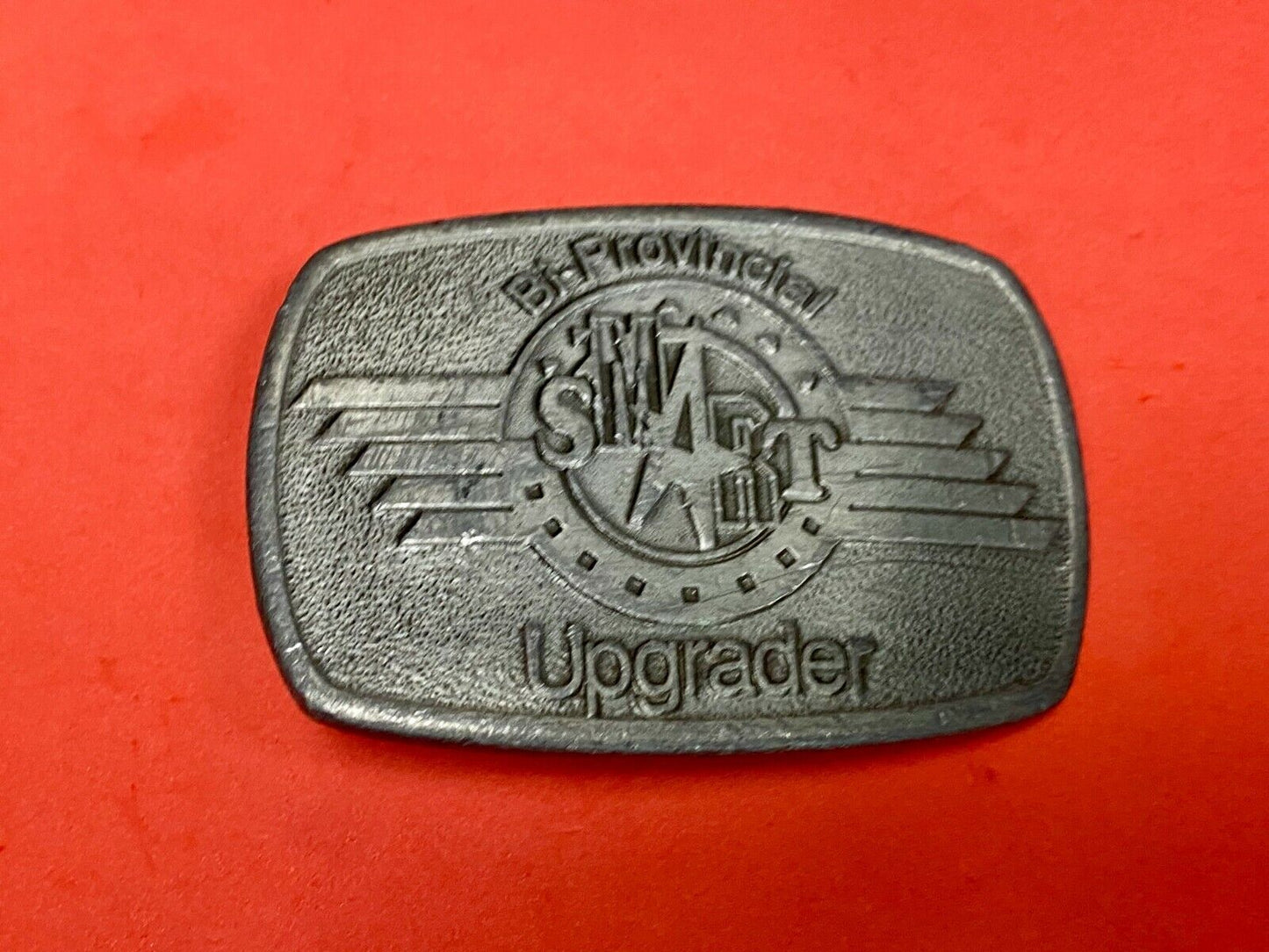 Bi-Provincial Smart Sm Art Upgrader Belt Buckle By Ad Ventures Studios