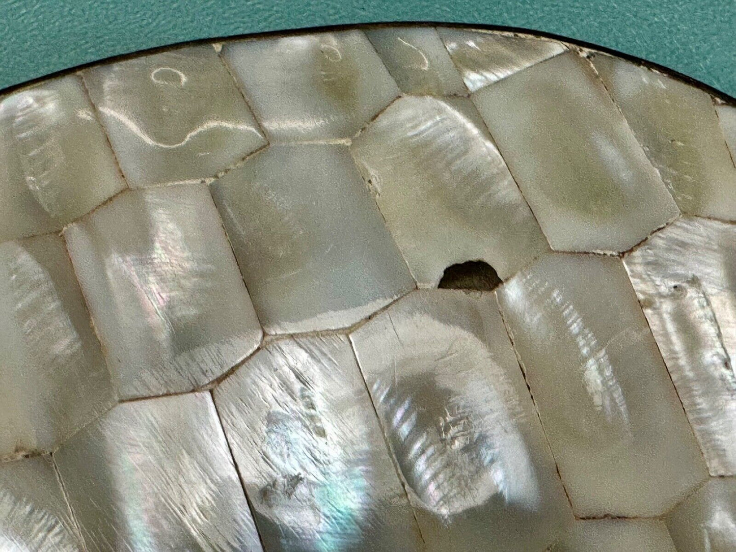 Beautiful Vintage shell theme natural brass belt slide buckle