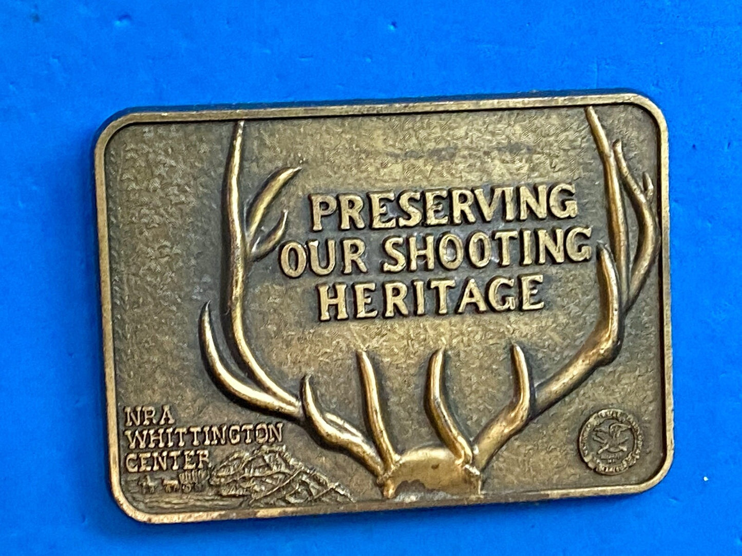 Belt Buckle Preserving shooting Heritage Gun Owners National Rifle Association