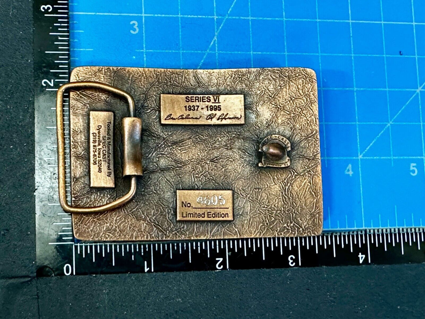 TISCO 58 Years Tractor Implement Supply Co. Since 1937 Belt Buckle by Spec-Cast
