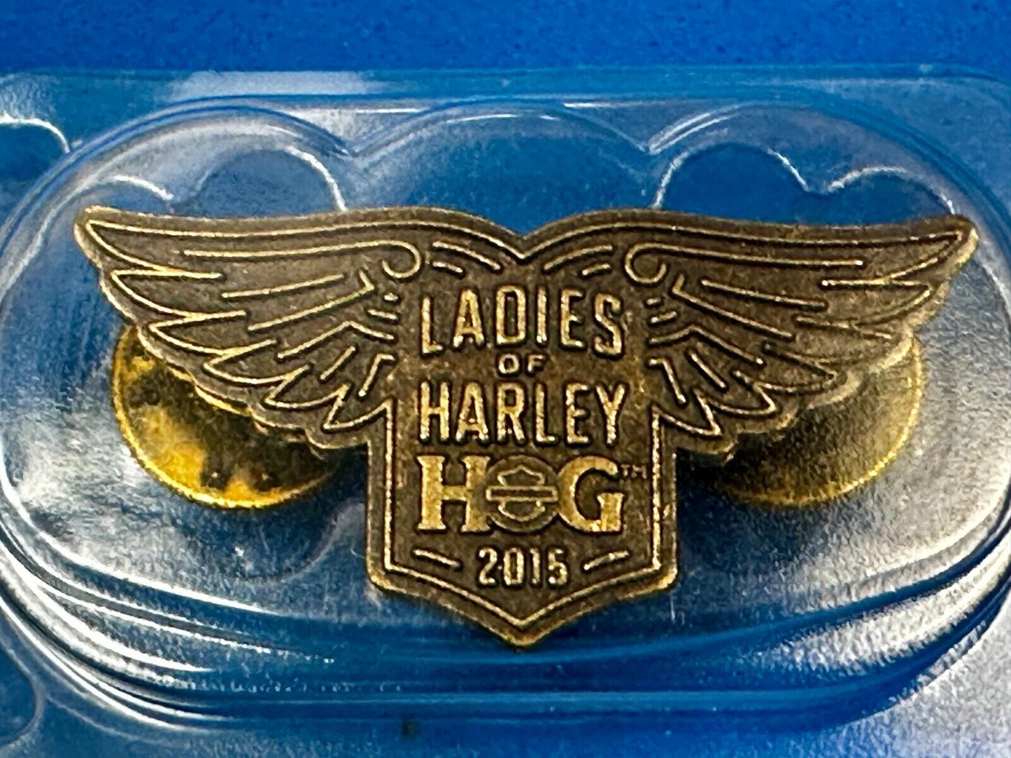 2015 Ladies of Harley Davidson Owners Group HOG NOS Pin for Jacket or Vest