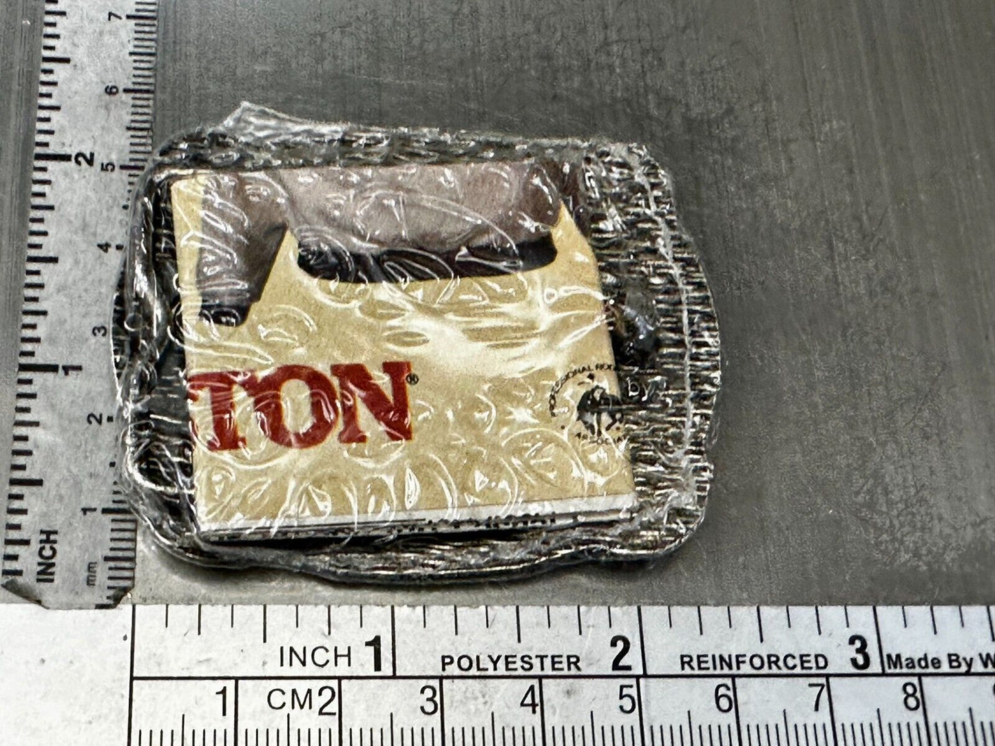 1985 Hesston National Finals Rodeo NFR Rodeo Cowboys NOS Youth Size Belt Buckle